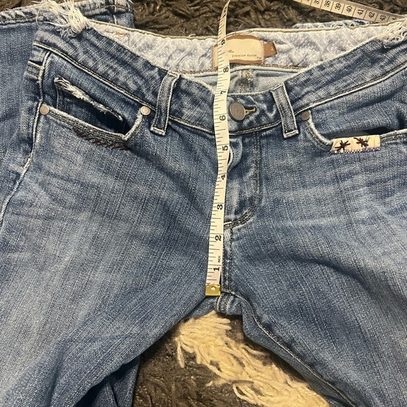 PAIGE Vintage Patchwork Laurel Canyon Bootcut Jean - Picture 10 of 13